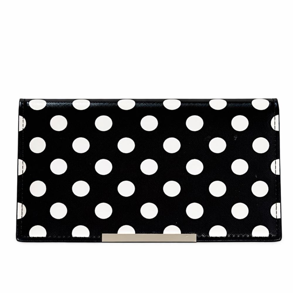Kate Spade Make It Mine Black and White Polka Dot Interchangeable Purse Flap